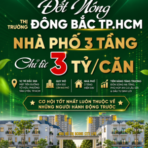 Bcons City Life Tân Uyên – Nhà phố 3 tỷ, vị trí đẹp, đầu tư sinh lời cao